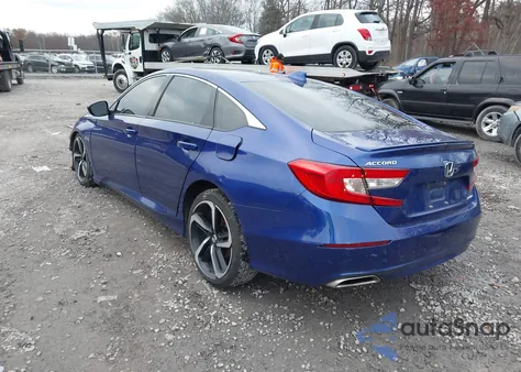 2018 Honda Accord Sport from USA, damaged, VIN 1HGCV1F33JA074497